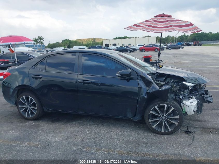 2019 Toyota Corolla Se VIN: 2T1BURHE2KC207967 Lot: 39438115