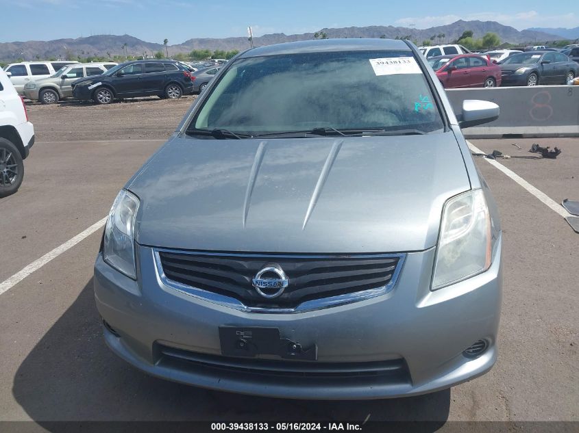 2011 Nissan Sentra 2.0/2.0S/Sr/2.0Sl VIN: 3N1AB6APXBL691964 Lot: 39438133