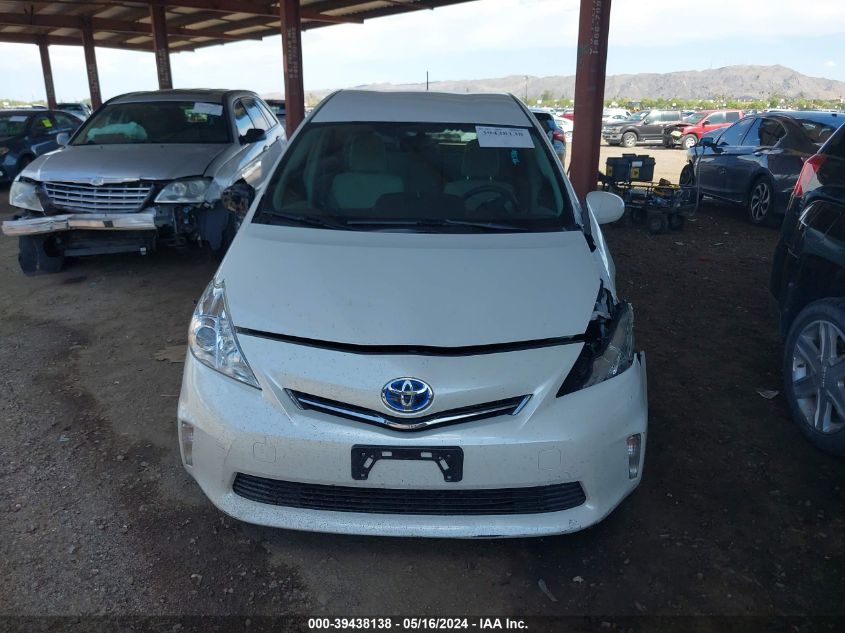 2013 Toyota Prius V Three VIN: JTDZN3EU0D3249134 Lot: 39438138