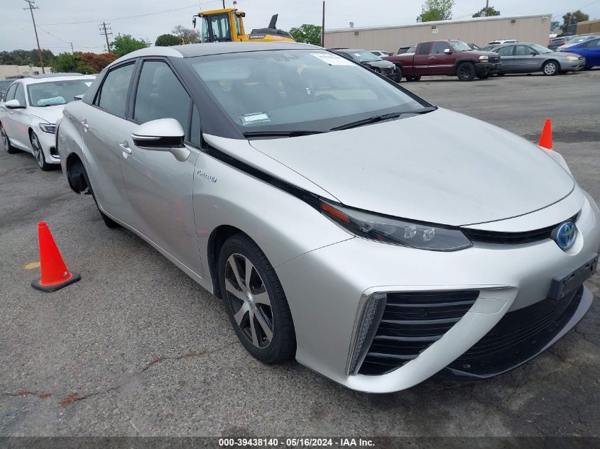 JTDBVRBD4JA005401 2018 Toyota Mirai