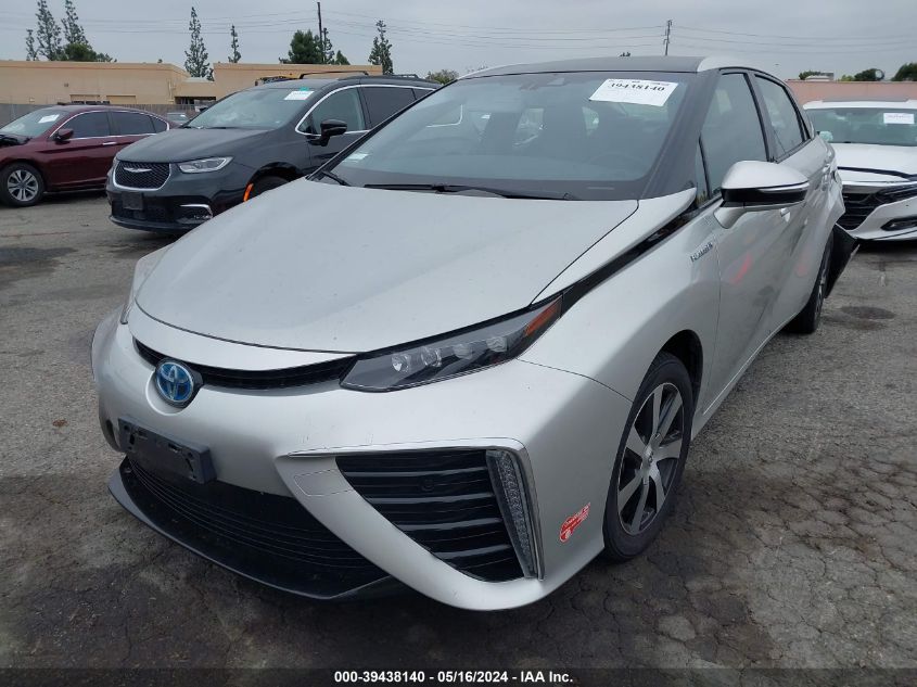 JTDBVRBD4JA005401 2018 Toyota Mirai