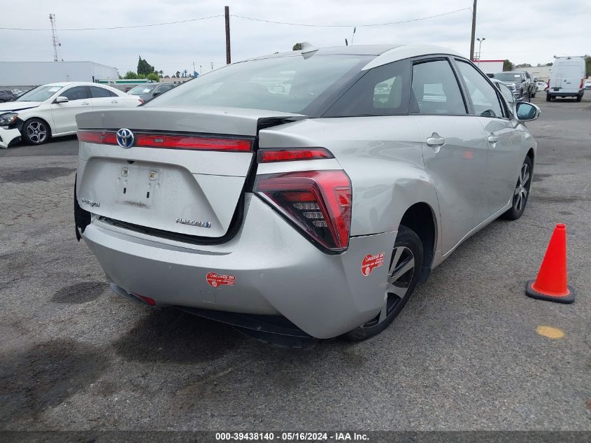 JTDBVRBD4JA005401 2018 Toyota Mirai