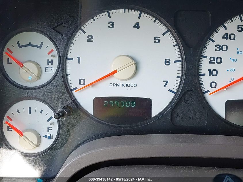 2004 Dodge Ram 1500 Slt/Laramie VIN: 1D7HA18D24S645780 Lot: 39438142