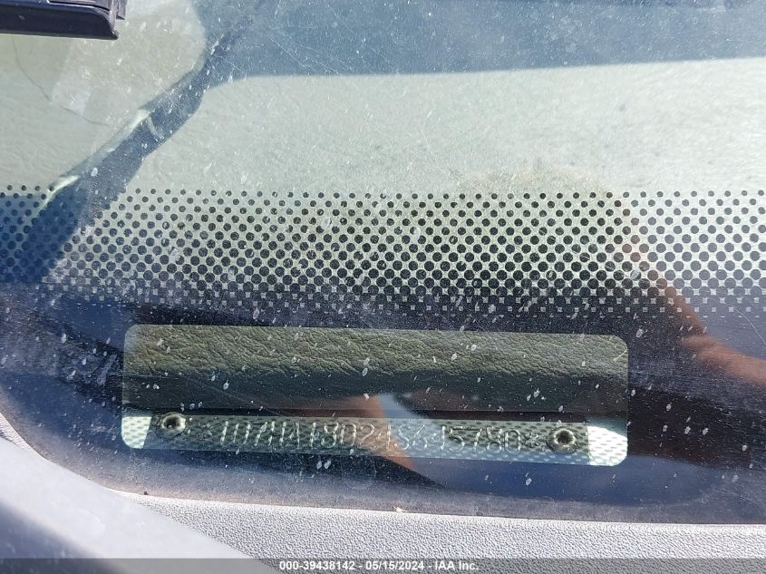 2004 Dodge Ram 1500 Slt/Laramie VIN: 1D7HA18D24S645780 Lot: 39438142