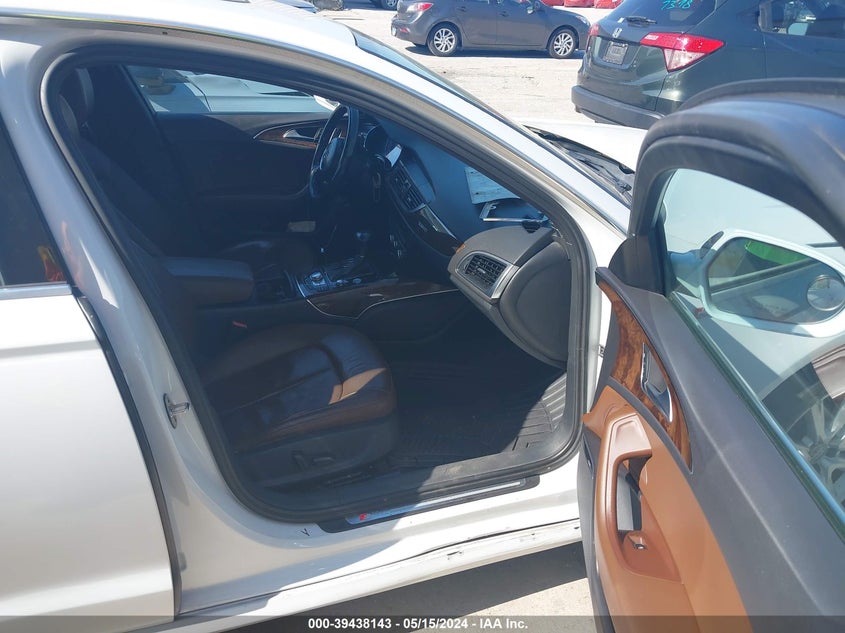 2015 Audi A6 3.0T Premium Plus VIN: WAUFGAFC4FN025814 Lot: 39438143