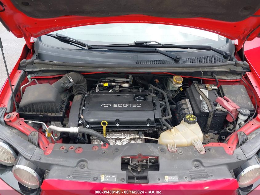 2014 Chevrolet Sonic Lt Auto VIN: 1G1JC6SHXE4236665 Lot: 39438149