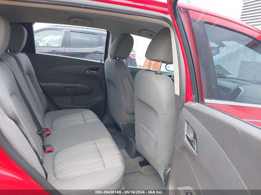 2014 Chevrolet Sonic Lt Auto VIN: 1G1JC6SHXE4236665 Lot: 39438149