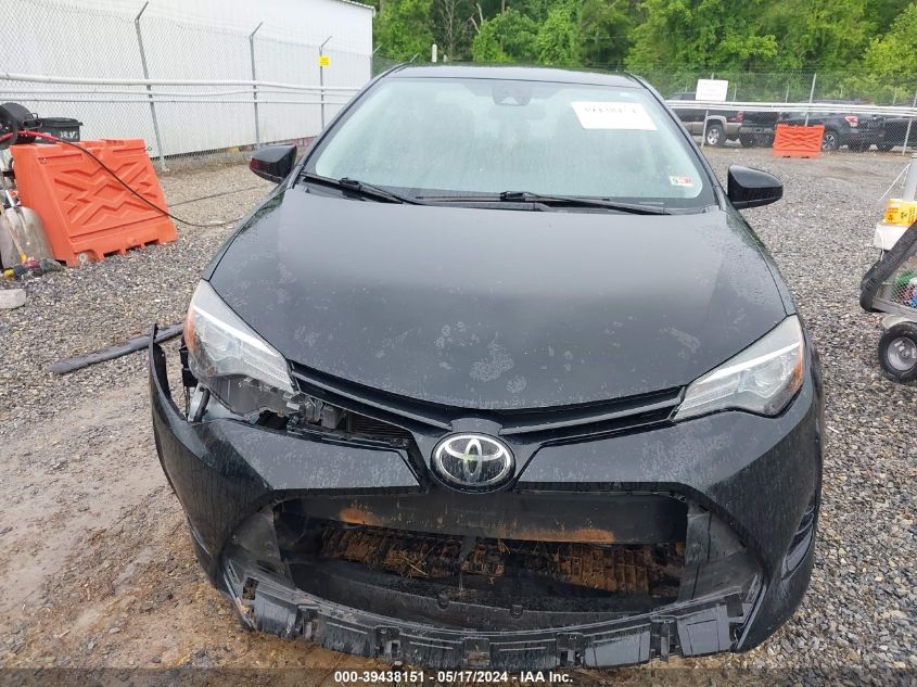 2019 Toyota Corolla Le VIN: 2T1BURHE6KC138877 Lot: 39438151