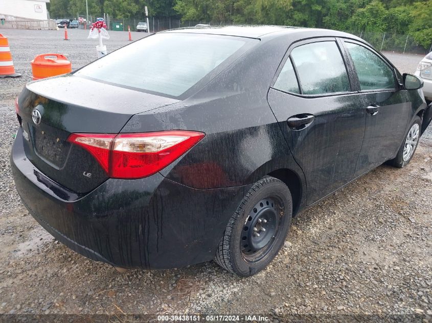 2019 Toyota Corolla Le VIN: 2T1BURHE6KC138877 Lot: 39438151