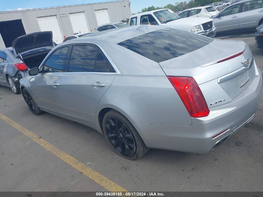 2015 Cadillac Cts Performance Collection VIN: 1G6AY5SX7F0107949 Lot: 39438155