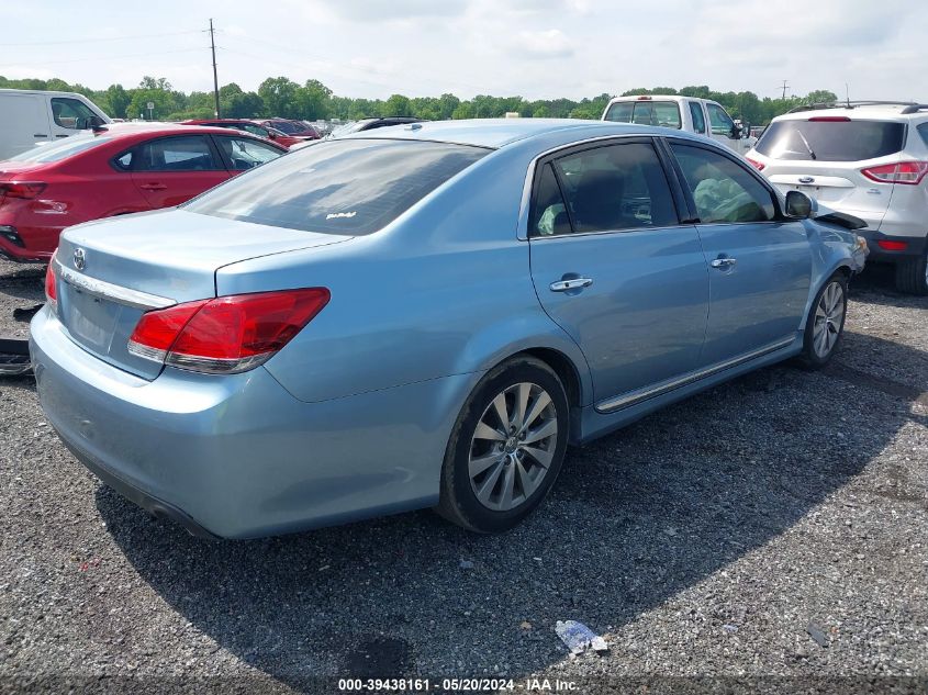 2011 Toyota Avalon Limited VIN: 4T1BK3DB1BU413214 Lot: 39438161