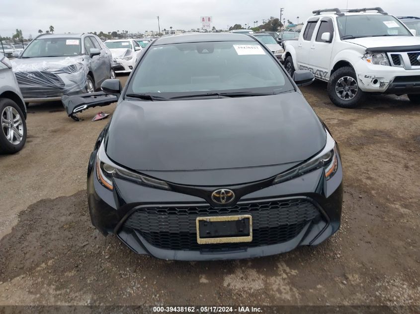 2019 Toyota Corolla Se VIN: JTNK4RBE0K3055314 Lot: 39438162