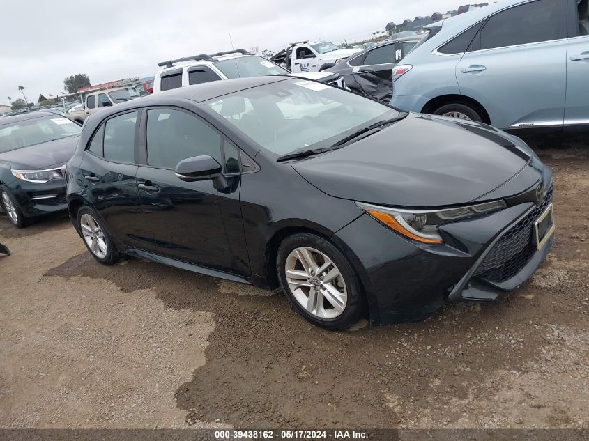 2019 Toyota Corolla Se VIN: JTNK4RBE0K3055314 Lot: 39438162