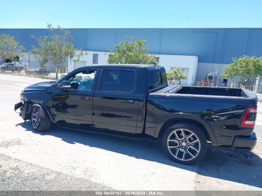 2019 Ram 1500 Laramie 4X2 5'7 Box VIN: 1C6RREJT3KN609566 Lot: 39438163