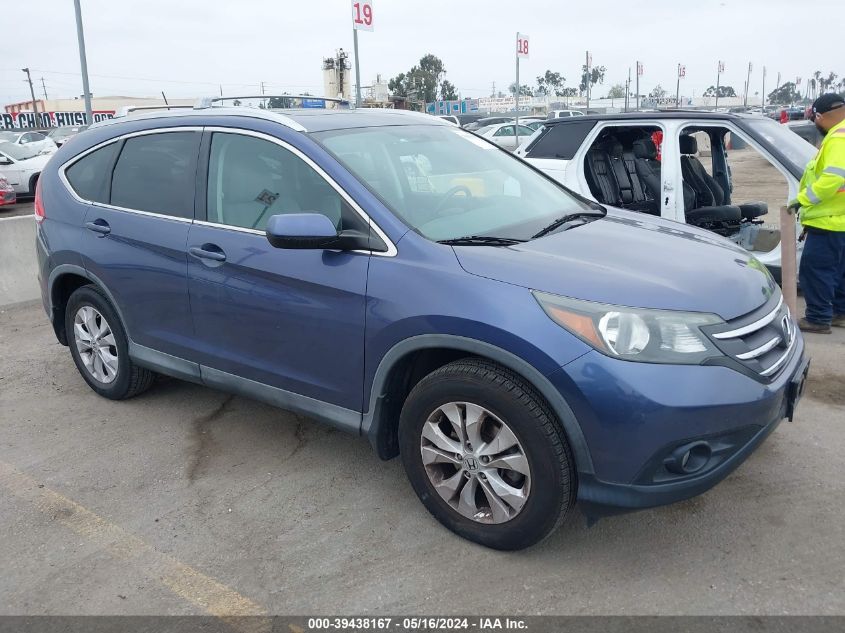 2013 Honda Cr-V Exl VIN: 2HKRM3H73DH522290 Lot: 39438167