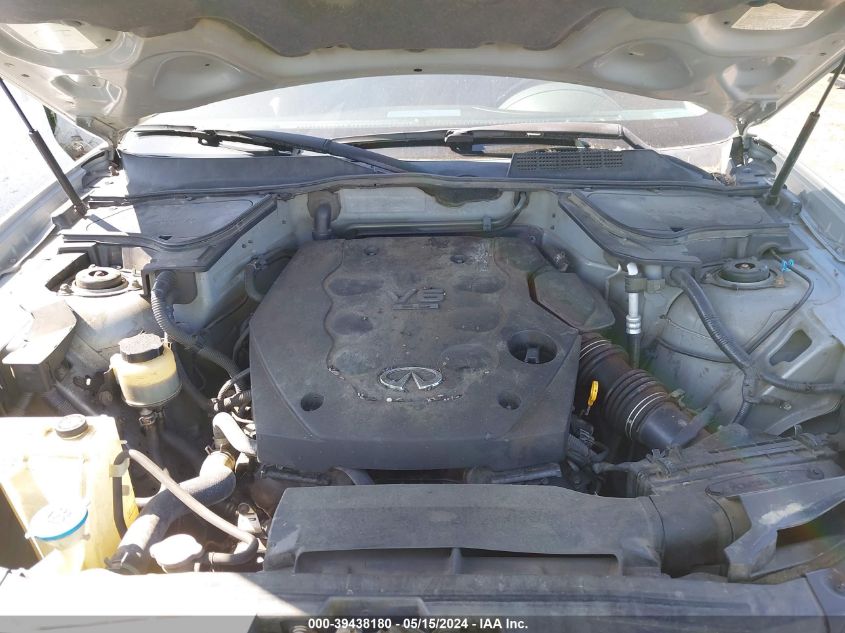 2004 Infiniti Fx35 VIN: JNRAS08W94X218314 Lot: 39438180