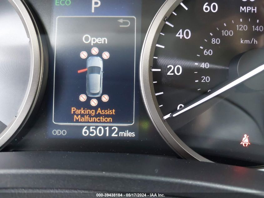 2017 Lexus Nx 300H VIN: JTJBJRBZ9H2052276 Lot: 39438184