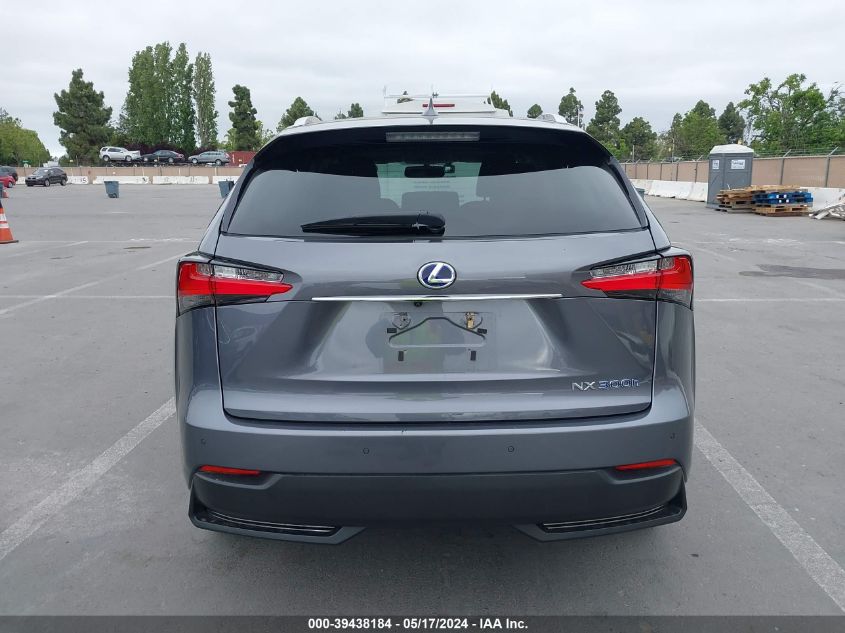 2017 Lexus Nx 300H VIN: JTJBJRBZ9H2052276 Lot: 39438184