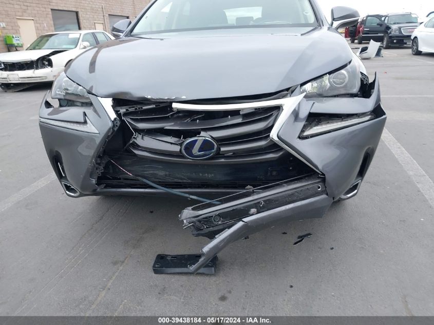 2017 Lexus Nx 300H VIN: JTJBJRBZ9H2052276 Lot: 39438184