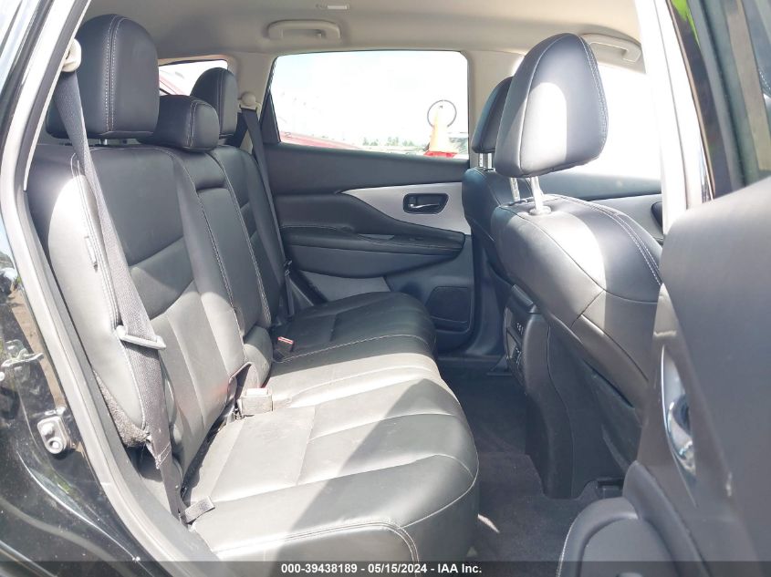 2022 Nissan Murano Sv Fwd VIN: 5N1AZ2BJ0NC130244 Lot: 39438189