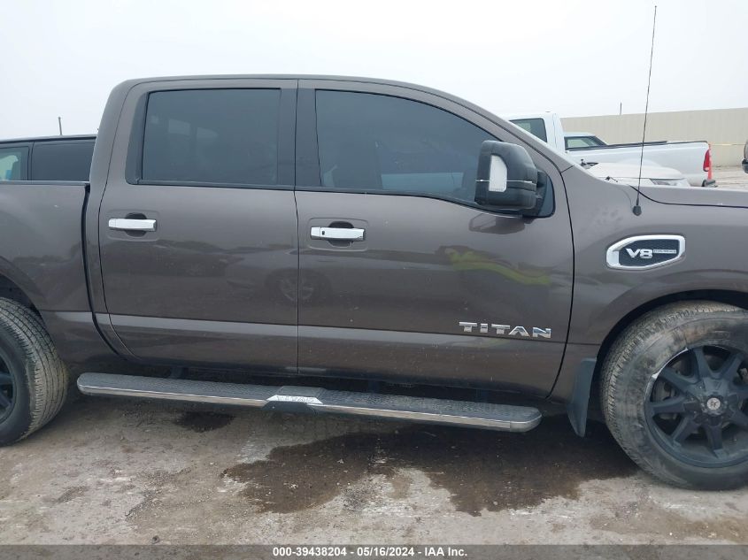 2017 Nissan Titan Sv VIN: 1N6AA1E61HN540439 Lot: 39438204