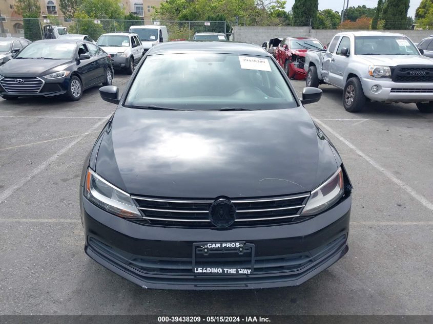 2015 Volkswagen Jetta 1.8T Se VIN: 3VWD17AJ3FM265710 Lot: 39438209