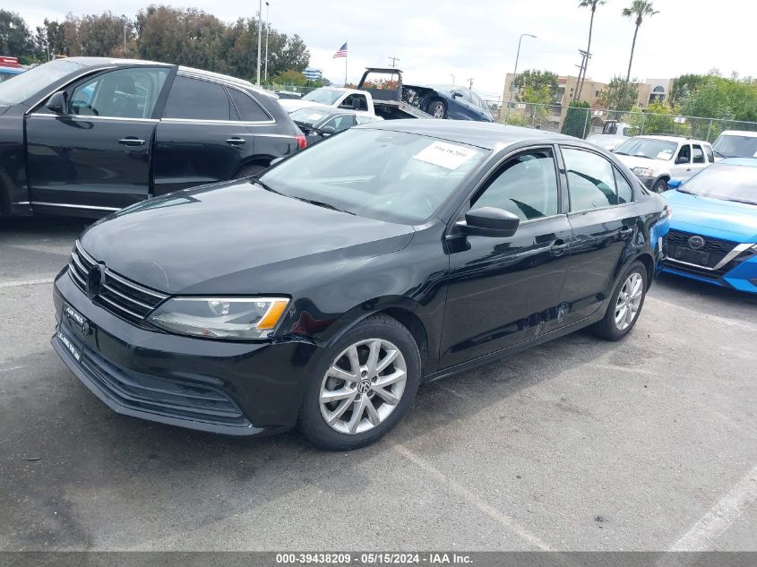 2015 Volkswagen Jetta 1.8T Se VIN: 3VWD17AJ3FM265710 Lot: 39438209