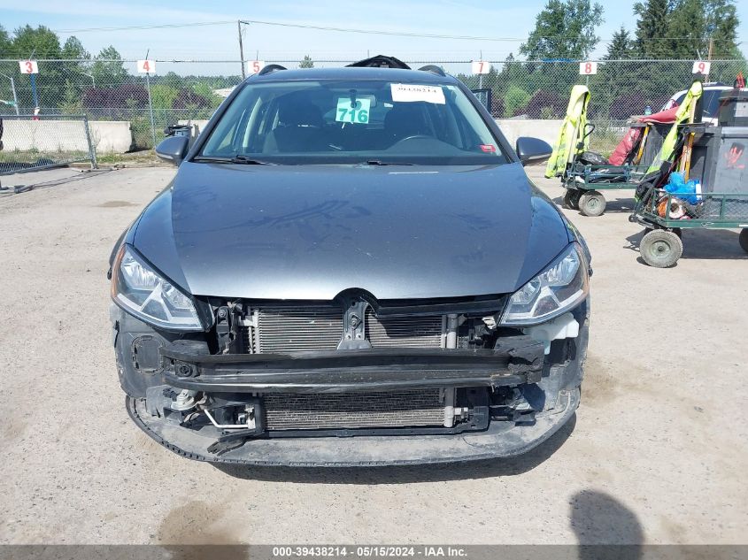 2017 Volkswagen Golf Sportwagen Tsi S/Tsi Se/Tsi Sel VIN: 3VWC17AU4HM531857 Lot: 39438214