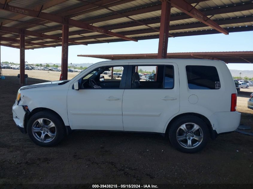 2014 Honda Pilot Ex VIN: 5FNYF3H46EB003021 Lot: 39438215