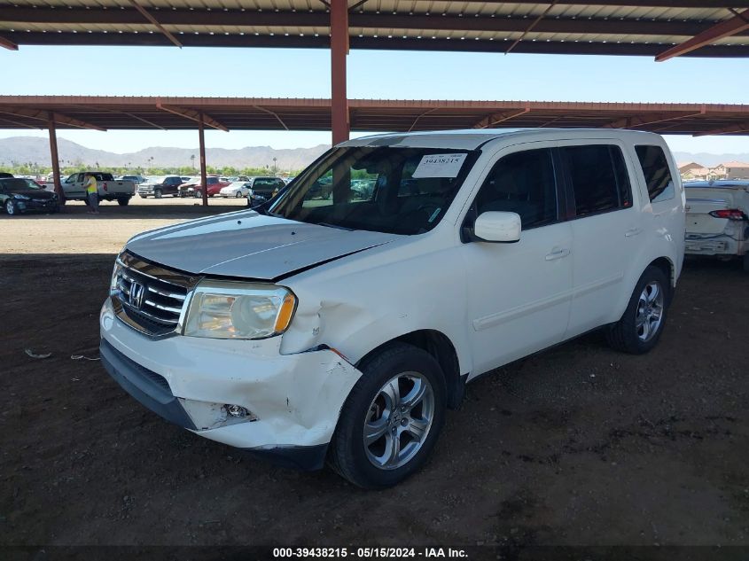 2014 Honda Pilot Ex VIN: 5FNYF3H46EB003021 Lot: 39438215