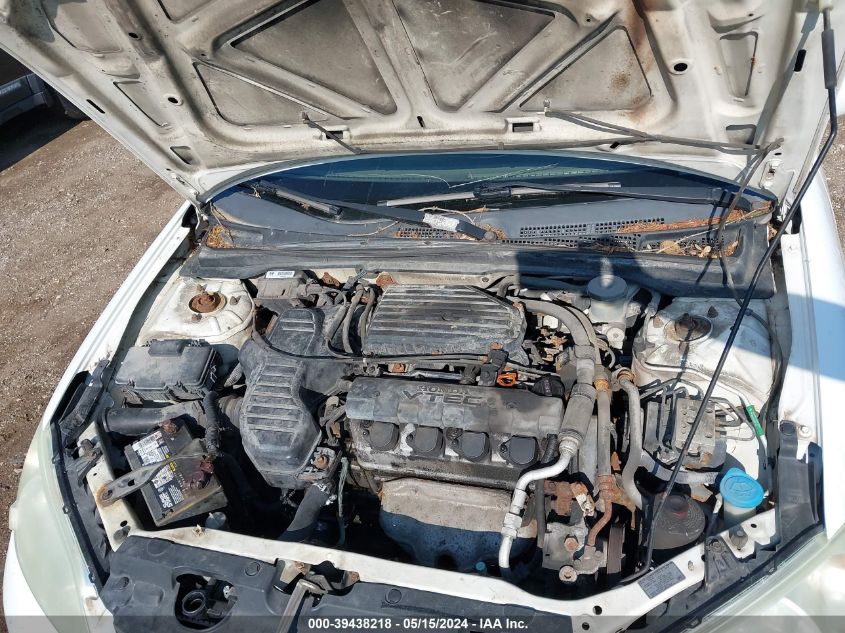 2004 Honda Civic Ex VIN: 1HGEM22994L018911 Lot: 39438218