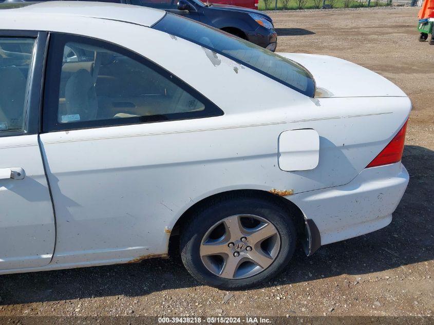 2004 Honda Civic Ex VIN: 1HGEM22994L018911 Lot: 39438218