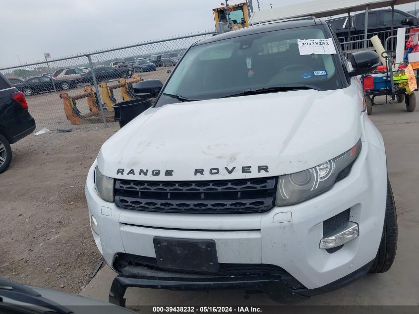 2012 Land Rover Range Rover Evoque Pure Plus VIN: SALVT2BG4CH656302 Lot: 39438232