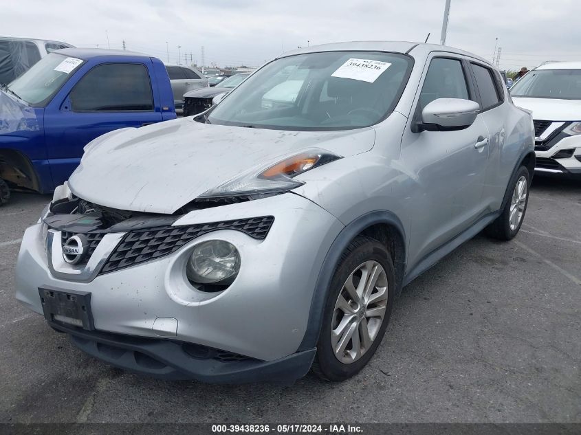 2015 Nissan Juke Sv VIN: JN8AF5MR5FT500272 Lot: 39438236