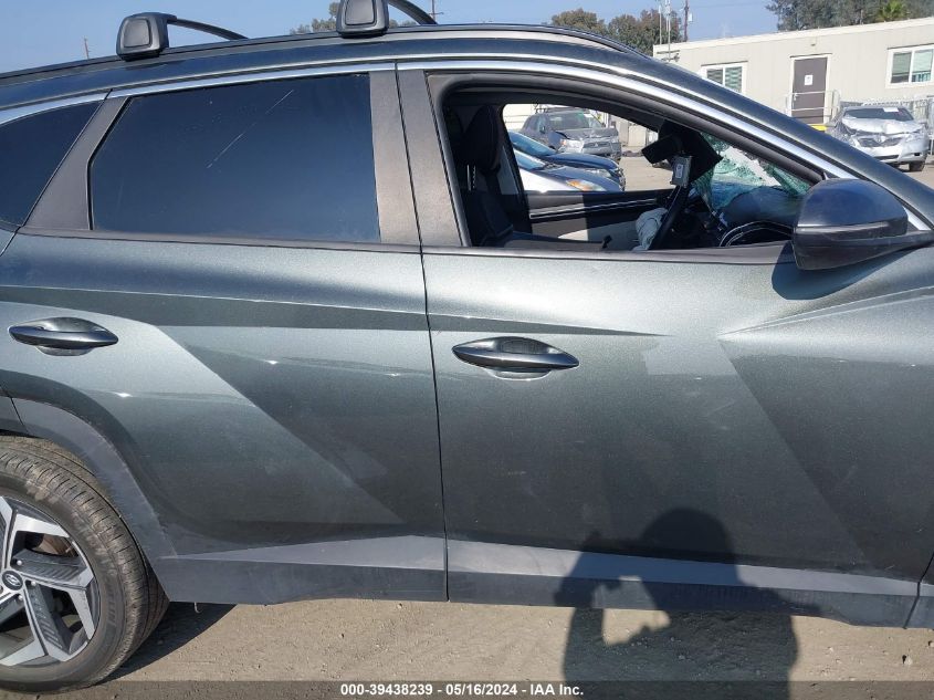 2022 Hyundai Tucson Sel VIN: 5NMJFCAE4NH061549 Lot: 39438239