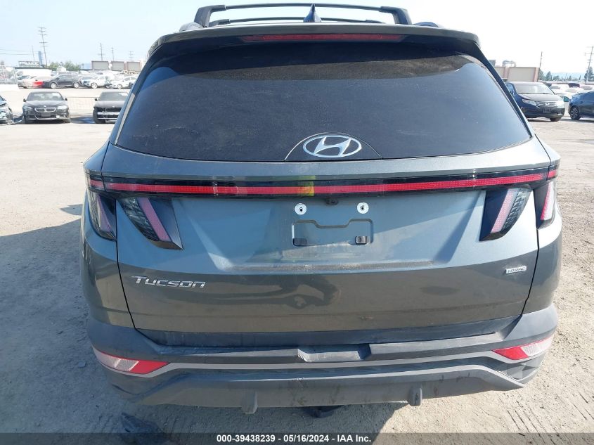 2022 Hyundai Tucson Sel VIN: 5NMJFCAE4NH061549 Lot: 39438239