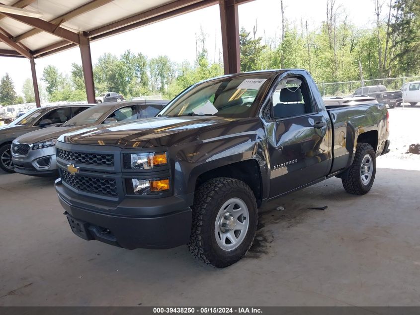 2014 Chevrolet Silverado 1500 Work Truck 1Wt VIN: 1GCNKPEH3EZ280507 Lot: 39438250