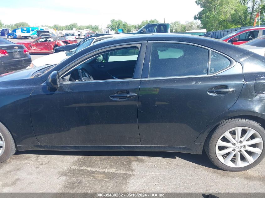 2007 Lexus Is 250 VIN: JTHCK262672019578 Lot: 39438252