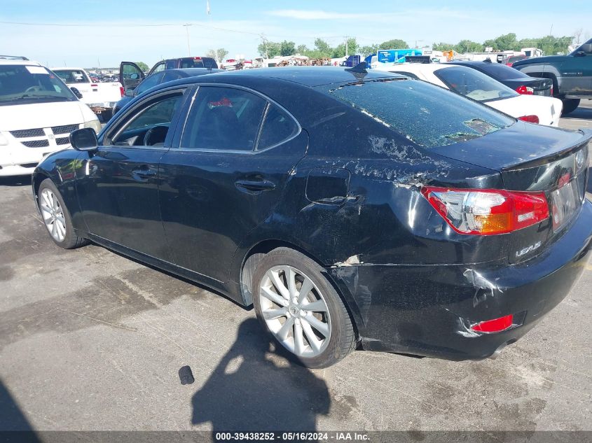 2007 Lexus Is 250 VIN: JTHCK262672019578 Lot: 39438252