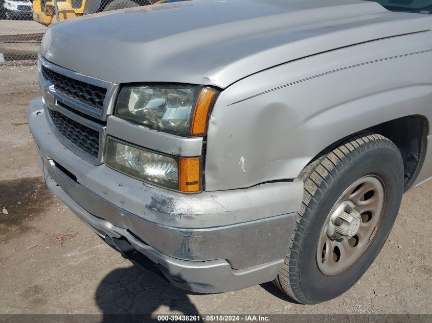 2006 Chevrolet Silverado 1500 Work Truck VIN: 3GCEC14X76G219990 Lot: 39438261