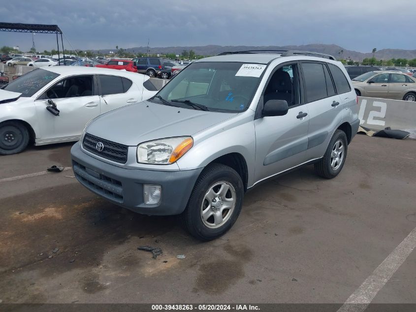 2001 Toyota Rav4 VIN: JTEGH20V710040264 Lot: 39438263