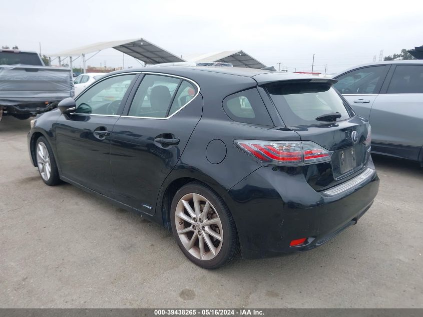 2013 Lexus Ct 200H VIN: JTHKD5BH6D2144058 Lot: 39438265