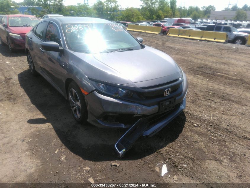 2020 Honda Civic Lx VIN: 2HGFC2F68LH555658 Lot: 39438267