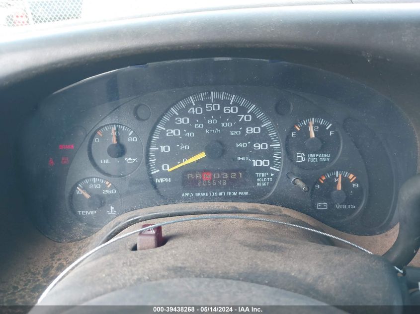 2001 Chevrolet Express VIN: 1GCHG35R011154940 Lot: 39438268