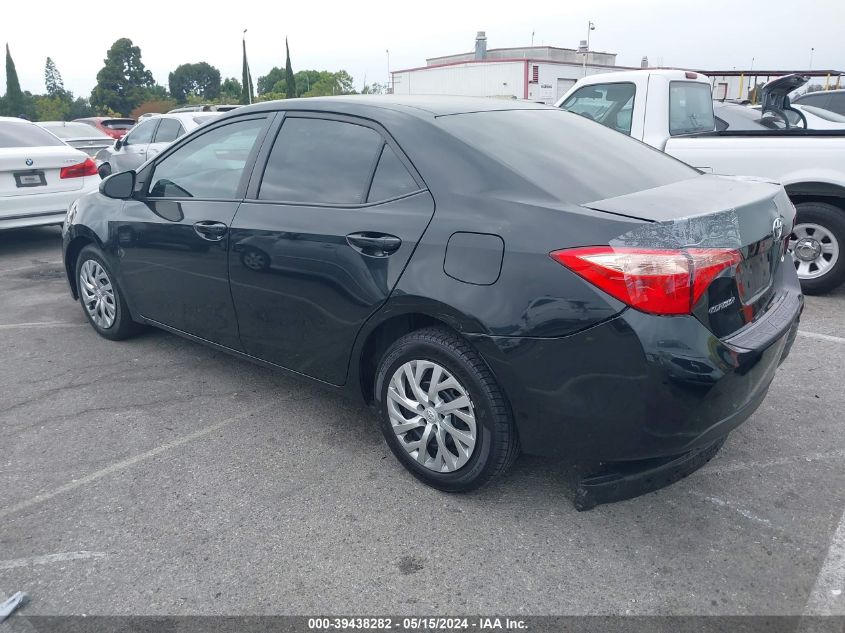 2018 Toyota Corolla Le VIN: 5YFBURHE2JP823747 Lot: 39438282