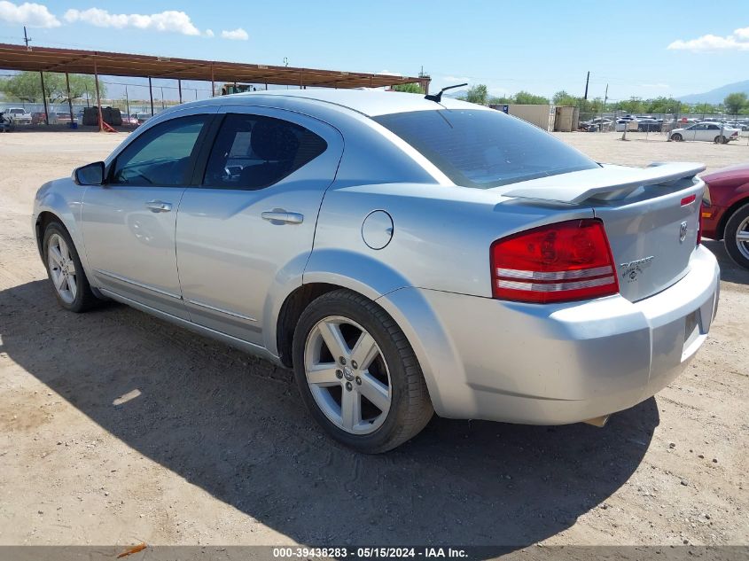 2008 Dodge Avenger R/T VIN: 1B3LC76M68N210626 Lot: 39438283