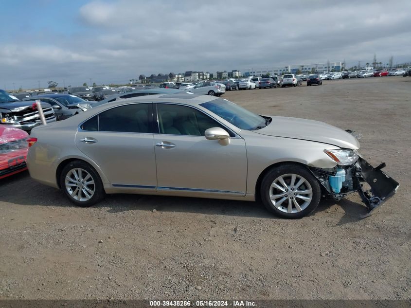 2011 Lexus Es 350 VIN: JTHBK1EG8B2456154 Lot: 39438286