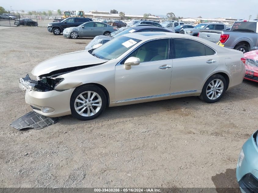 2011 Lexus Es 350 VIN: JTHBK1EG8B2456154 Lot: 39438286