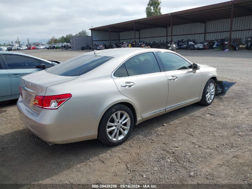 2011 Lexus Es 350 VIN: JTHBK1EG8B2456154 Lot: 39438286