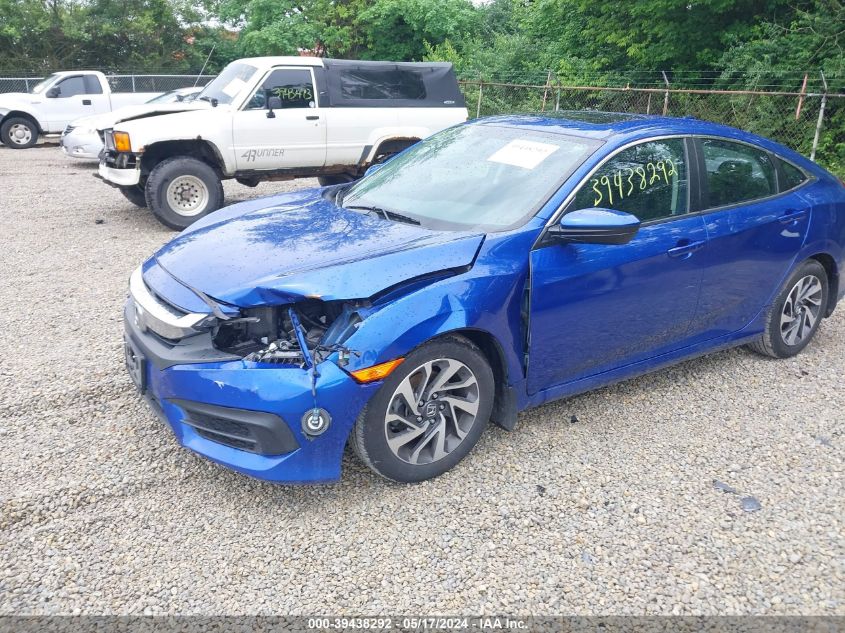 2017 Honda Civic Ex VIN: 19XFC2F7XHE008482 Lot: 39438292